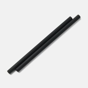 Silicone Straws Black