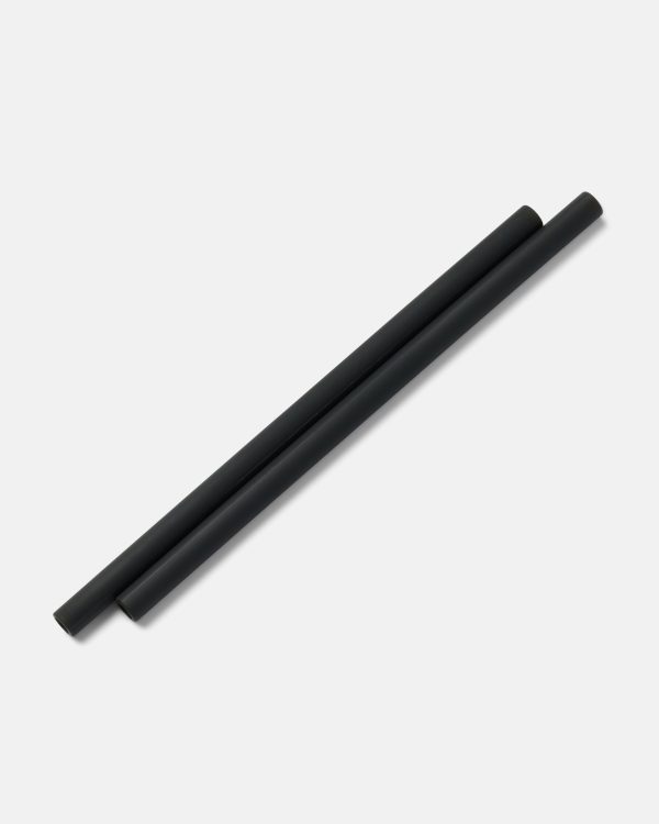 Silicone Straws Black