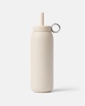 Stainless Straw Cap 24oz Almond