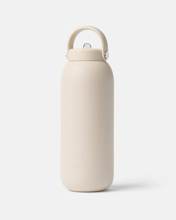 Stainless Flip Cap 32oz Almond