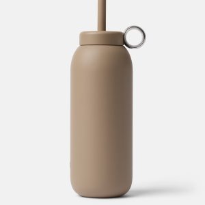 Stainless Straw Cap 32oz Mocha