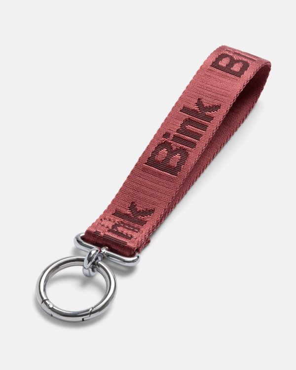 Wrist Strap Keychain Black Cherry