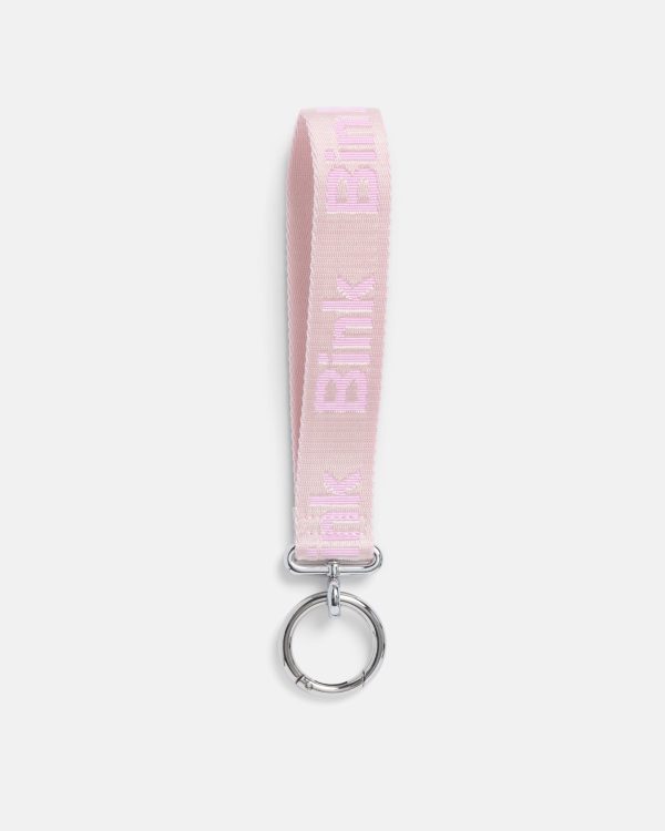 Wrist Strap Keychain Pink