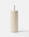 Straw Tumbler 21oz Almond