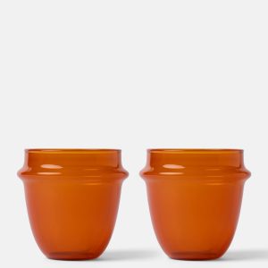 Table Cups Amber