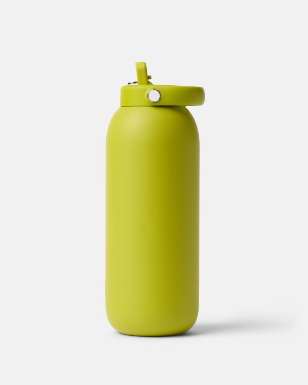 Stainless Flip Cap 32oz Chartreuse