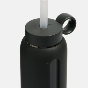 21oz Straw Carry Cap Black