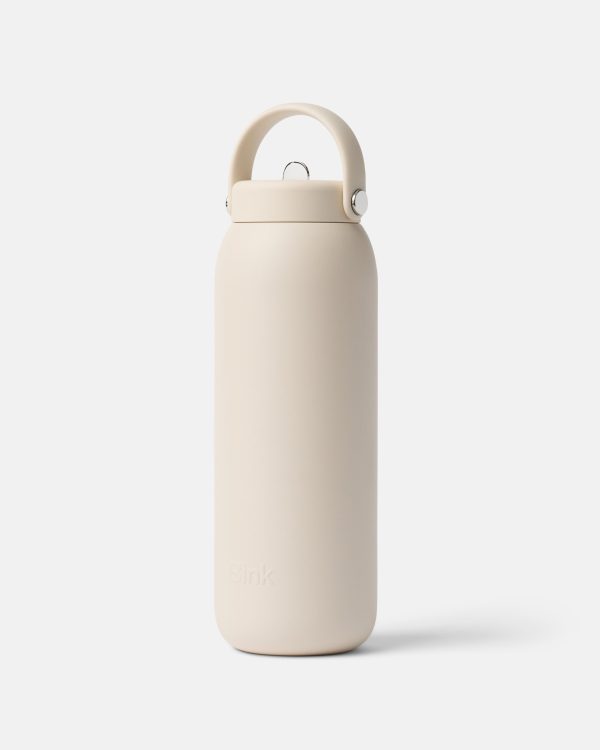 Stainless Flip Cap 24oz Almond
