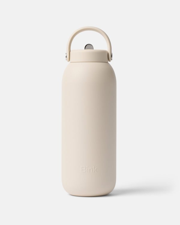 Stainless Flip Cap 32oz Almond
