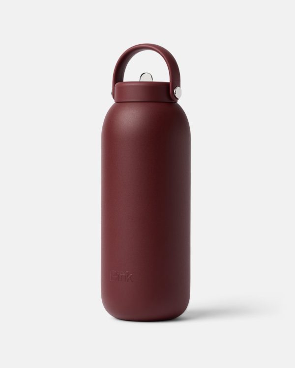Stainless Flip Cap 32oz Black Cherry