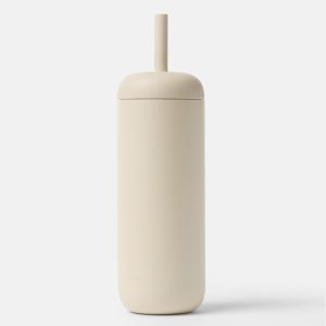 Straw Tumbler 21oz Almond