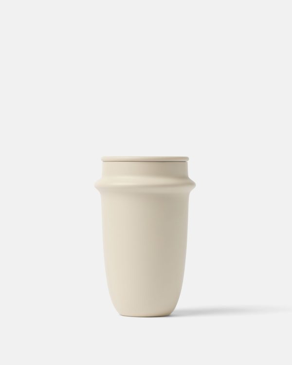 Space Tumbler 17oz Almond