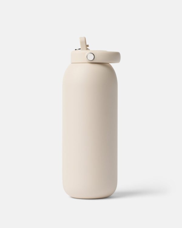 Stainless Flip Cap 32oz Almond