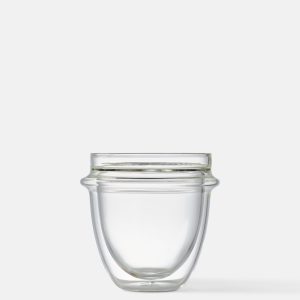 Insulated Glass Cup 10oz Clear